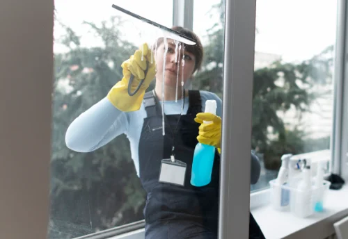 Nettoyage de vitres intérieures et extérieures à Dargnies
